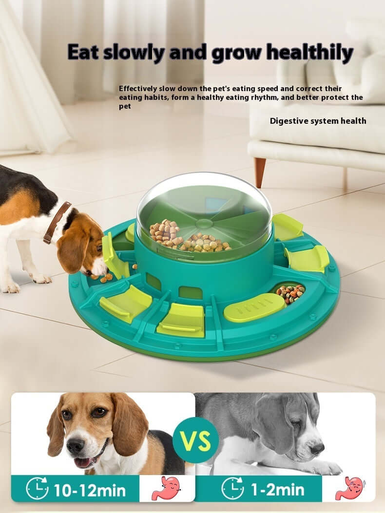 Interactive Dog Puzzle Toy – IQ Boost & Slow Feeder for All Pets